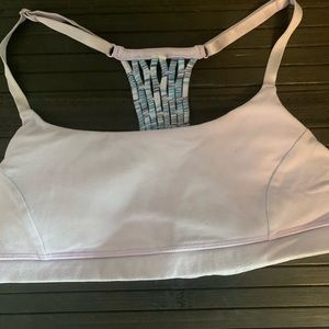 Lilac Medium Impact Sports Bra